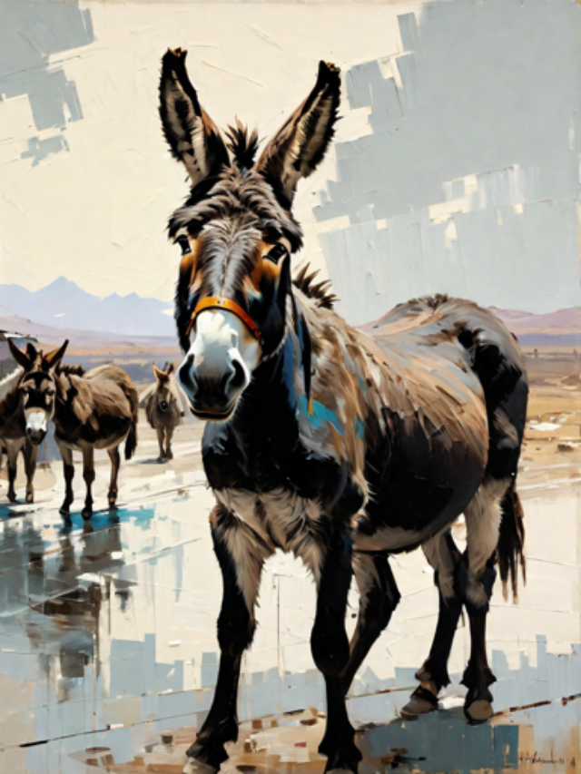 AI Generated Donkey!